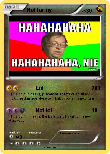 Pokemon Not funny