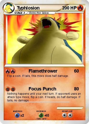 Pokemon Typhlosion
