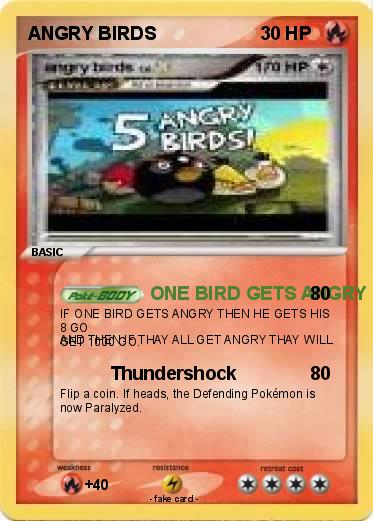Pokemon ANGRY BIRDS