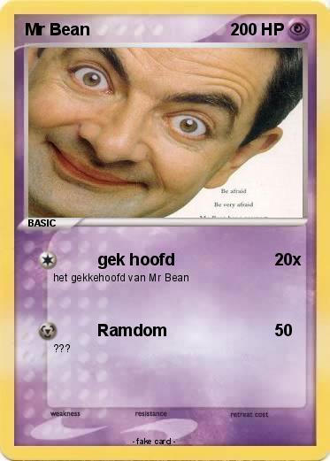 Pokemon Mr Bean