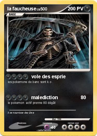 Pokemon la faucheuse
