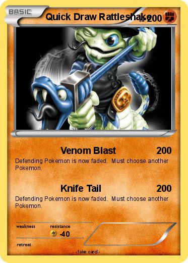 Pokemon Quick Draw Rattleshake