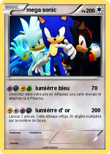 Pokemon mega sonic
