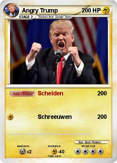 Pokemon Angry Trump