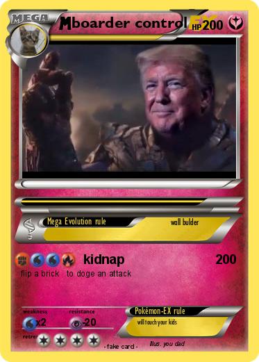 Pokemon boarder control