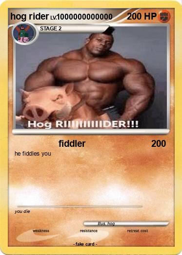 Pokemon hog rider