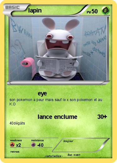 Pokemon lapin