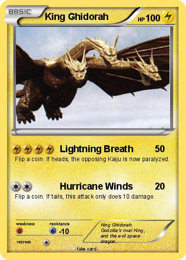 Pokemon King Ghidorah