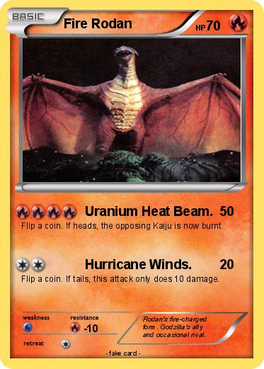 Pokemon Fire Rodan