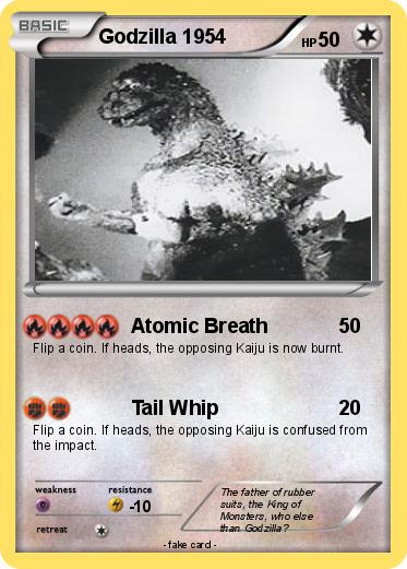 Pokemon Godzilla 1954