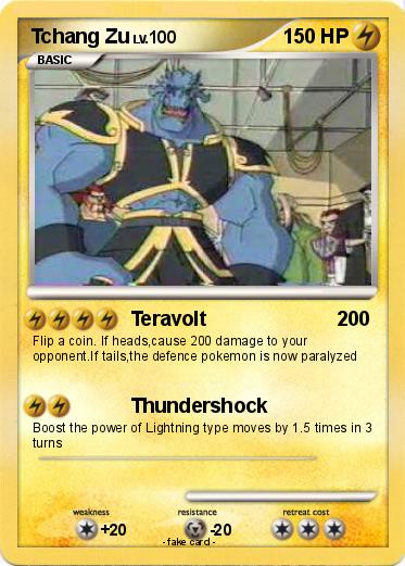 Pokemon Tchang Zu