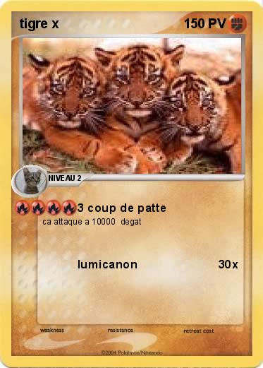 Pokemon tigre x