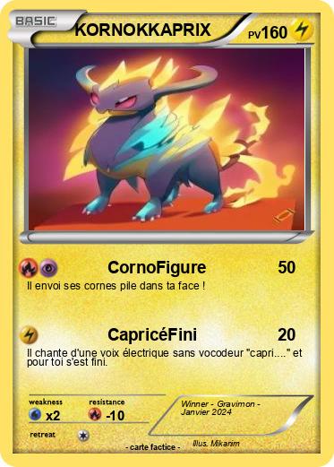 Pokemon KORNOKKAPRIX