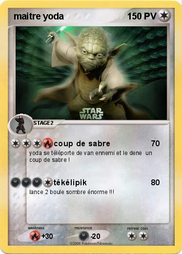 Pokemon maitre yoda