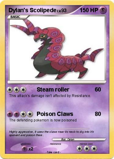 Pokemon Dylan's Scolipede