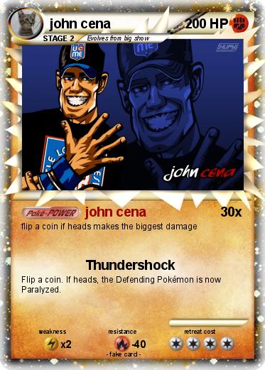 Pokemon john cena