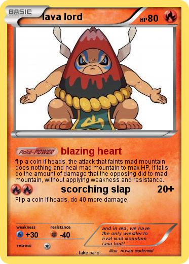 Pokemon lava lord