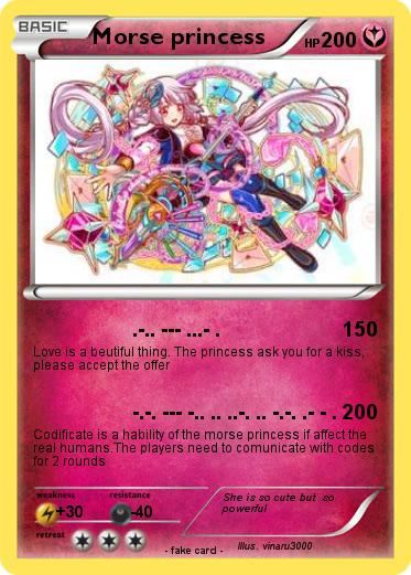 Pokemon Morse princess