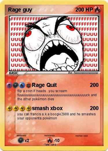 Pokemon Rage guy