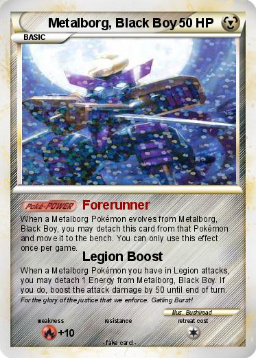 Pokemon Metalborg, Black Boy