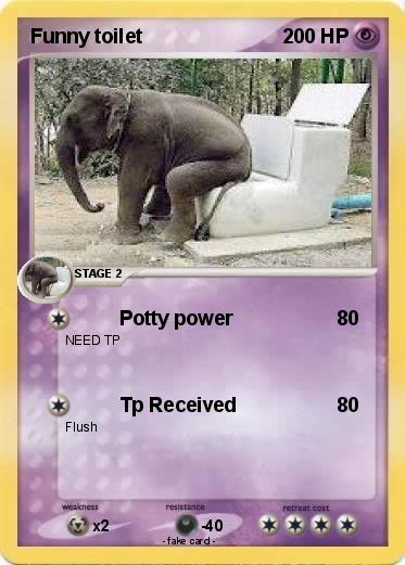 Pokemon Funny toilet