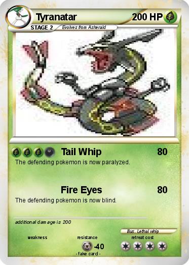 Pokemon Tyranatar
