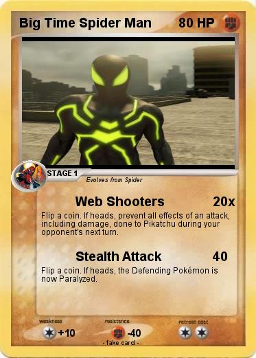 Pokemon Big Time Spider Man
