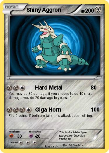 Pokemon Shiny Aggron