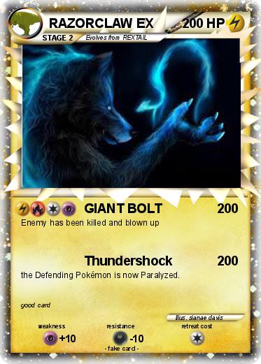 Pokemon RAZORCLAW EX