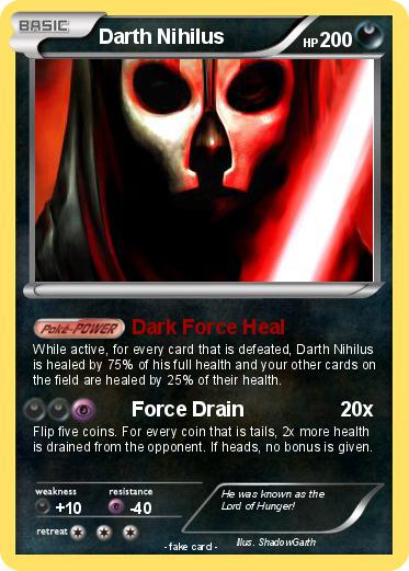 Pokemon Darth Nihilus