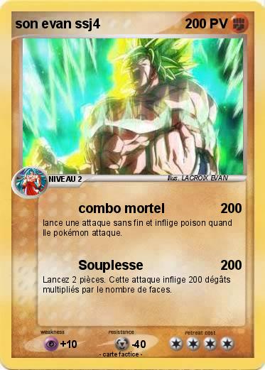 Pokemon son evan ssj4