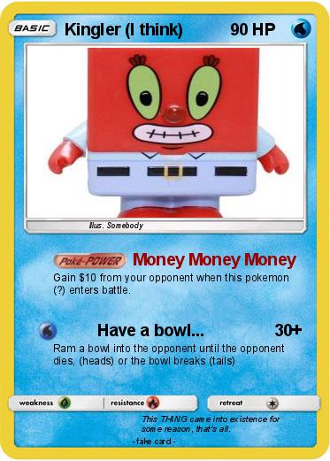 Pokemon Kingler (I think)