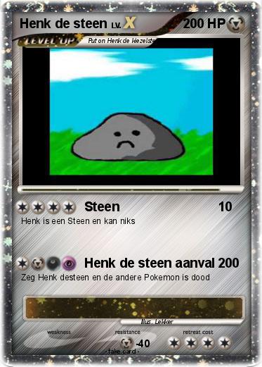 Pokemon Henk de steen