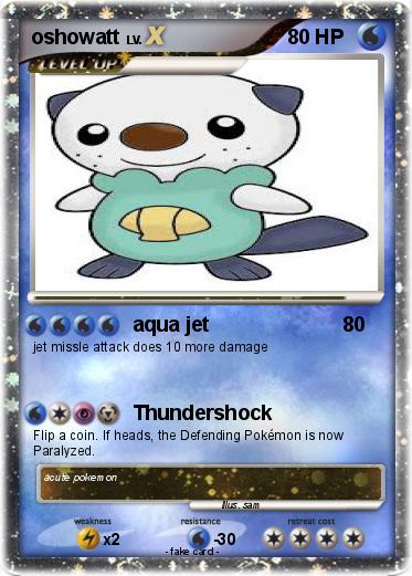 Pokemon oshowatt