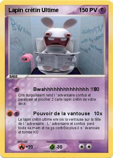 Pokemon Lapin crétin Ultime 