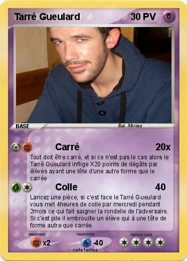 Pokemon Tarré Gueulard