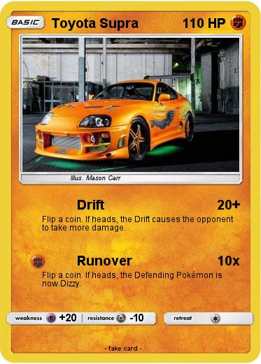 Pokemon Toyota Supra