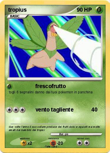 Pokemon tropius