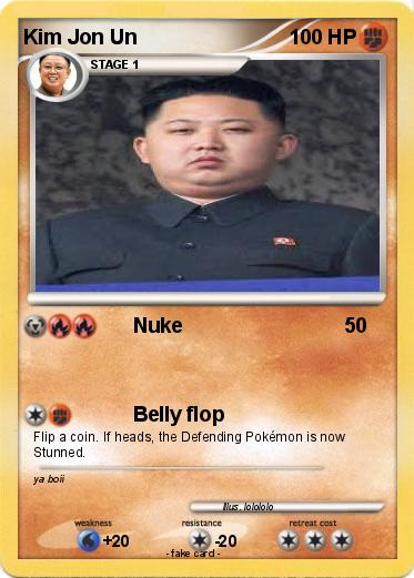 Pokemon Kim Jon Un