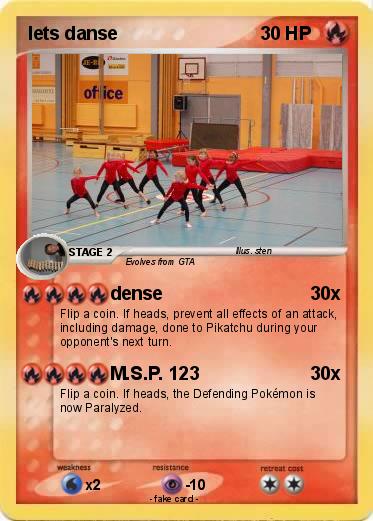 Pokemon lets danse