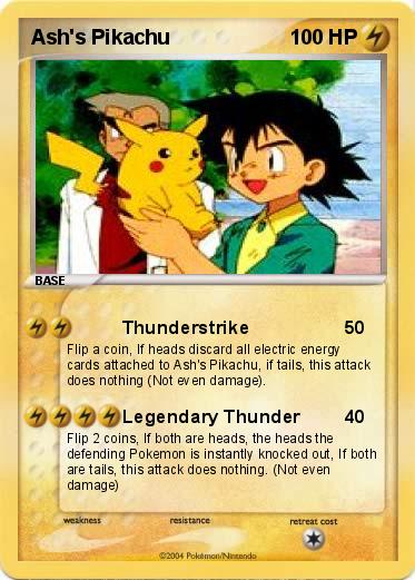 Pokemon Ash's Pikachu