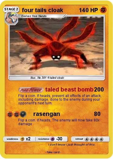 Pokemon four tails cloak