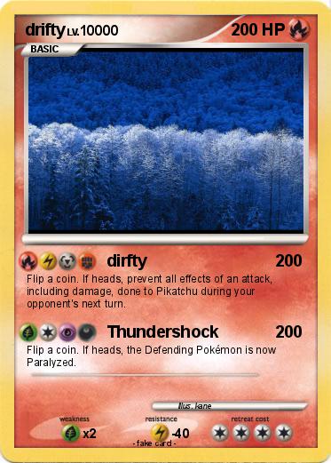Pokemon drifty