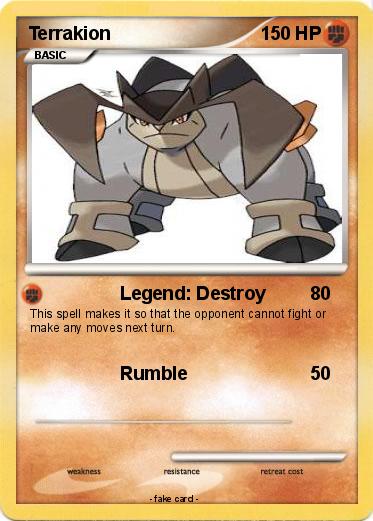 Pokemon Terrakion
