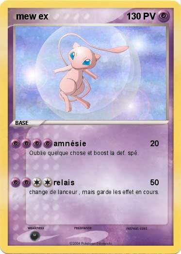 Pokemon  mew ex