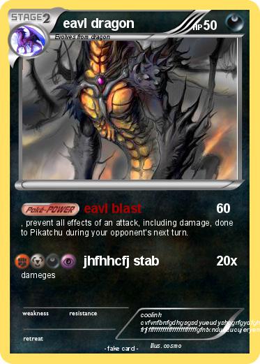 Pokemon eavl dragon
