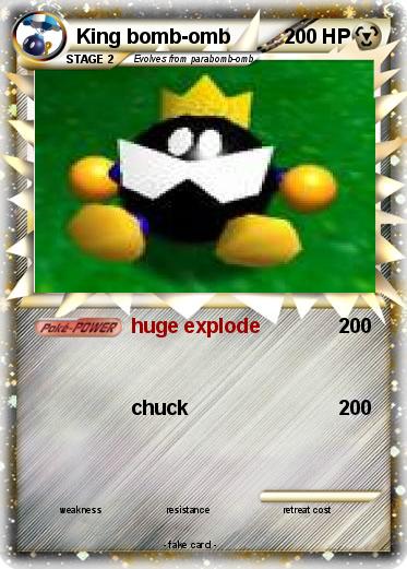 Pokemon King bomb-omb