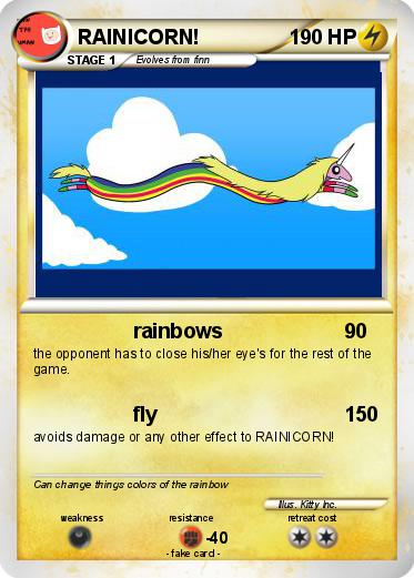 Pokemon RAINICORN!