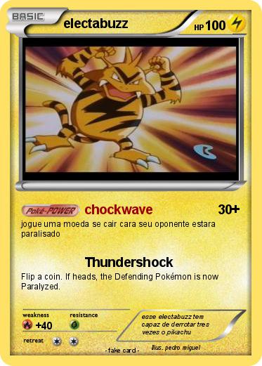 Pokemon electabuzz