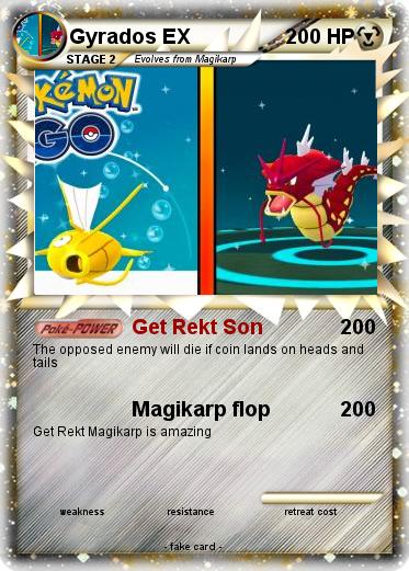 Pokemon Gyrados EX